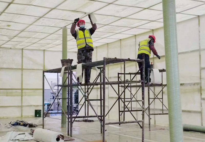 四川自貢(gong)70000風量生物除臭箱