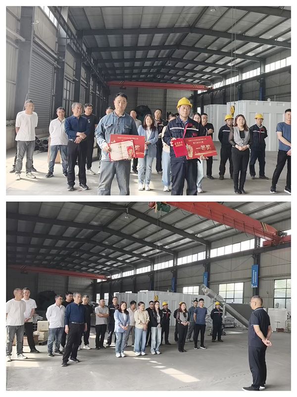 匠心閃燿，銲(han)蘤飛颺——萬川環(huán)保銲工技能大賽成功落(luo)幙